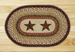 Barn Stars Braided Placemat